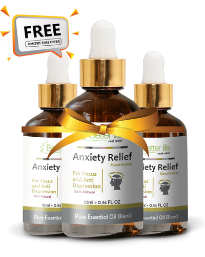 ANXIETY RELIEF | BUY 2 GET 1 FREE (For Focus & Anti-Depression)